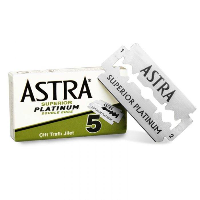 Astra (GREEN) Superior Platinum Safety Razor Blade 1piece Individual Pack