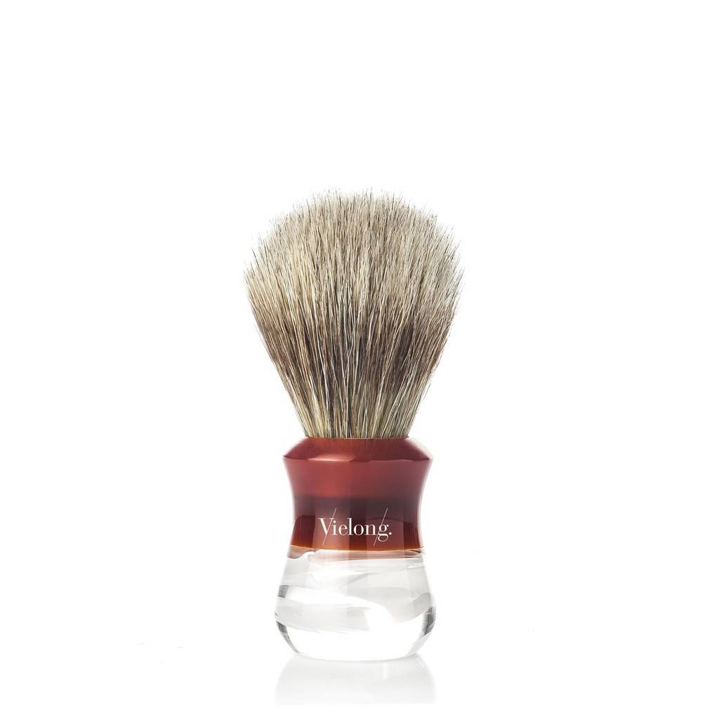 Vielong Vintage Classic Grey Horse Hair Shaving Brush
