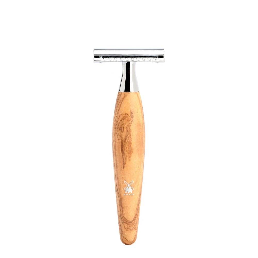 Muhle R870SR Kosmo Olive Wood Traditional Double Edge Safety Razor Made